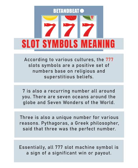 slot machine 777 meaning|777 Slot Symbol – Origins, Meaning & Top Triple .